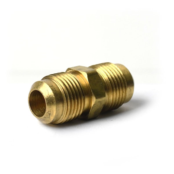 #42-F 1/2 Inch Brass Flare Coupling